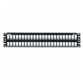 Panduit® NKMP48Y NetKey 48-Port All Metal, Flush Mount, Modular Patch Panel
